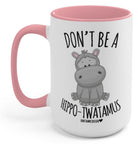 The Hippo Pink Mug - UntamedEgo LLC.