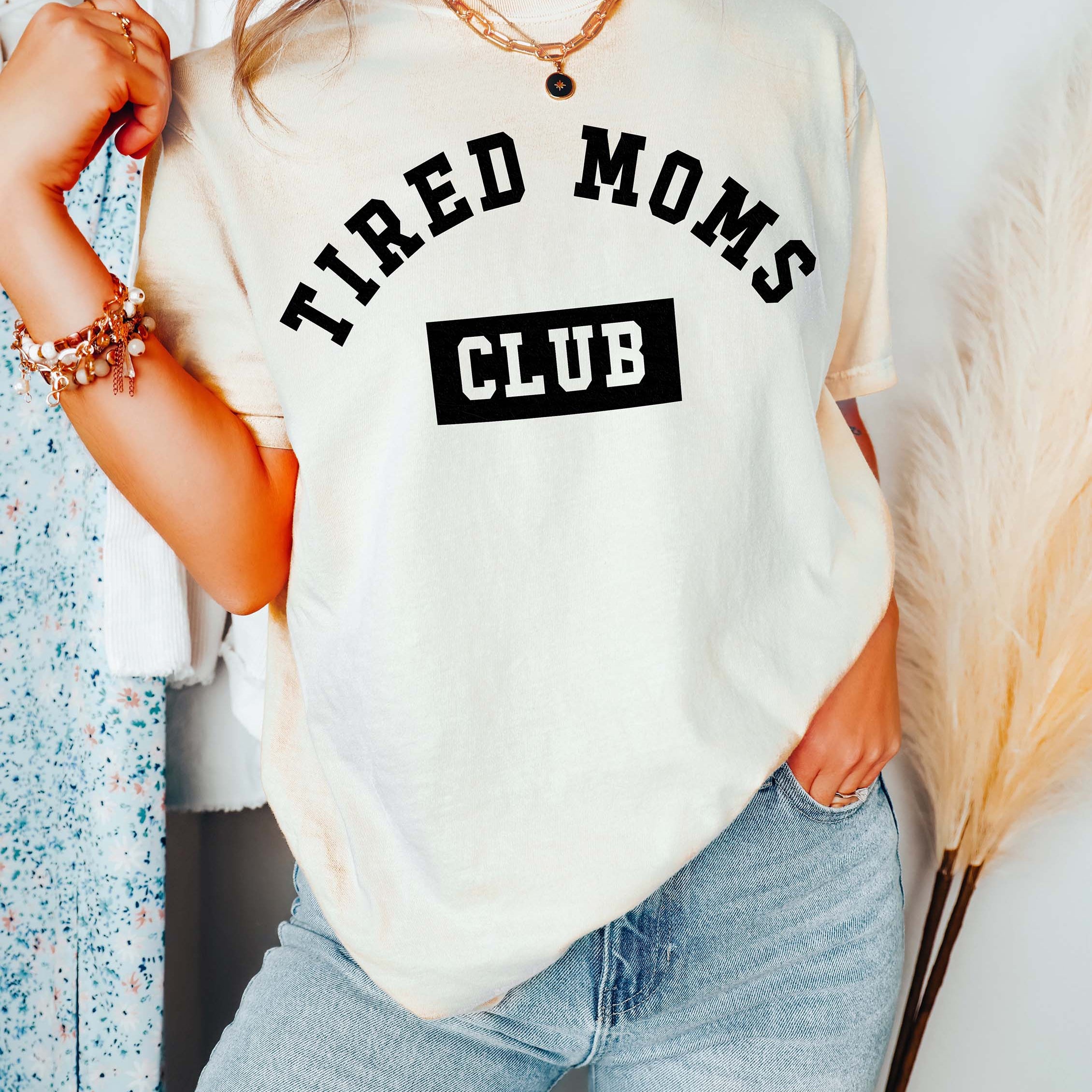 Tired Moms Club Tee