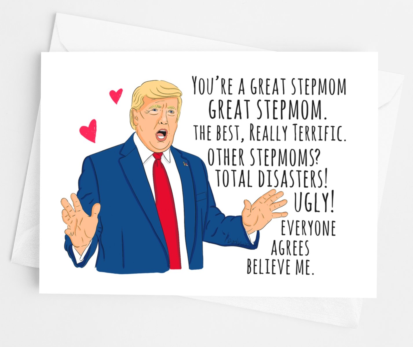 Trump Stepmom Card - UntamedEgo LLC.
