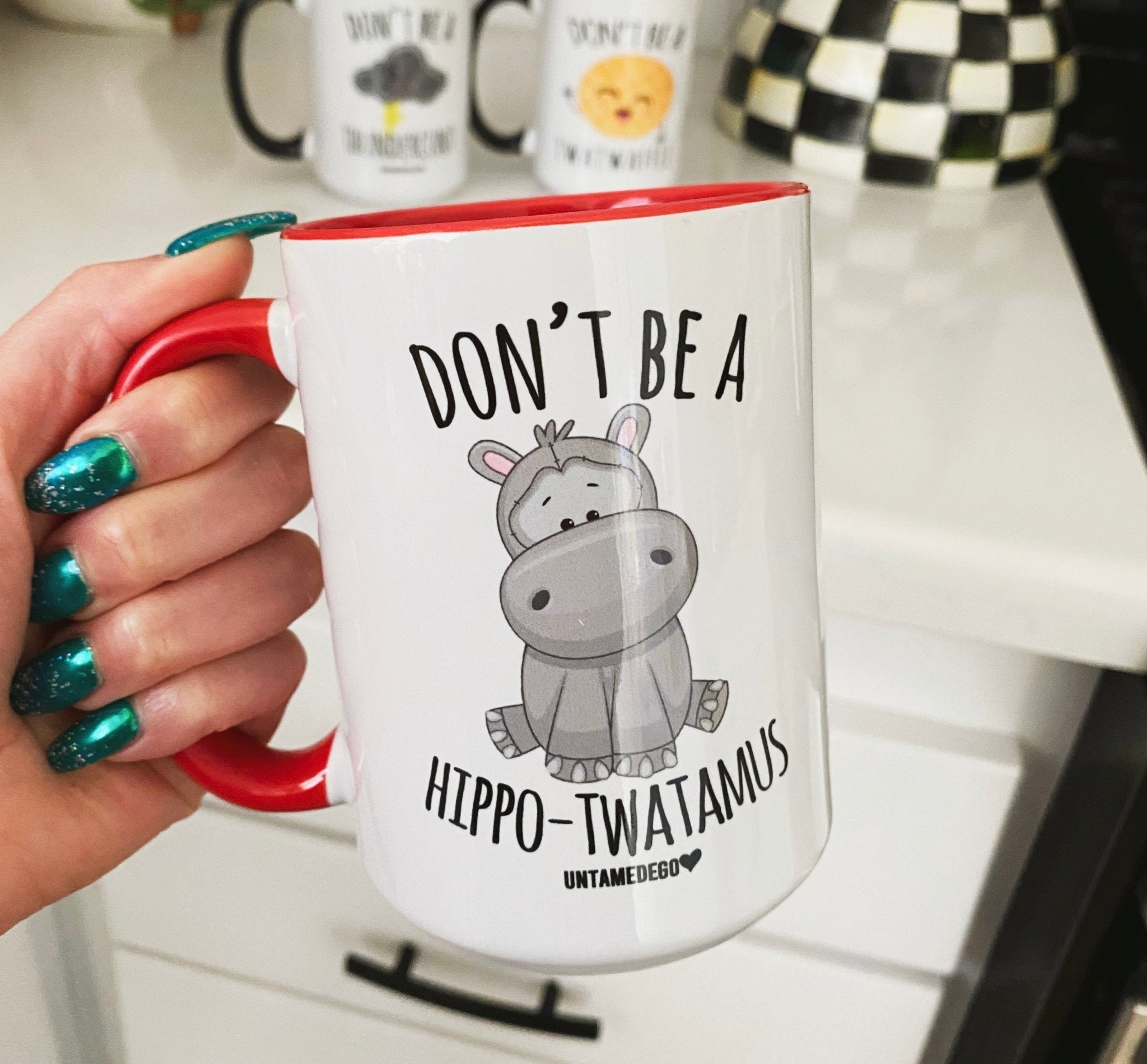 Untamedego Limited Edition 15oz Accent Mug Set Of 4 - UntamedEgo LLC.