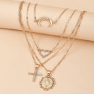 Virgin Mary Layered Pendant Necklace - UntamedEgo LLC.