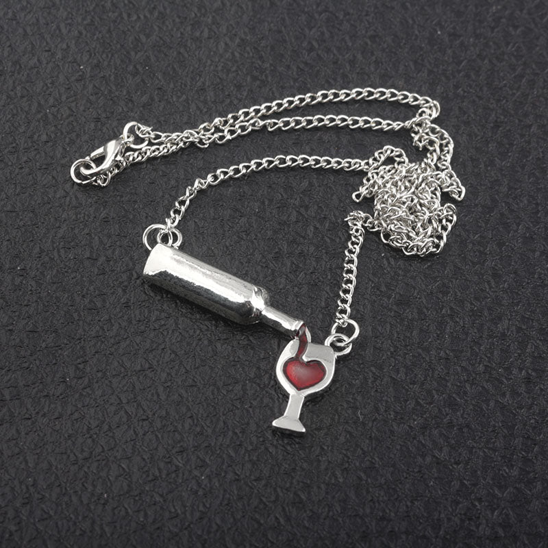 Wine Obsessed Necklace - UntamedEgo LLC.
