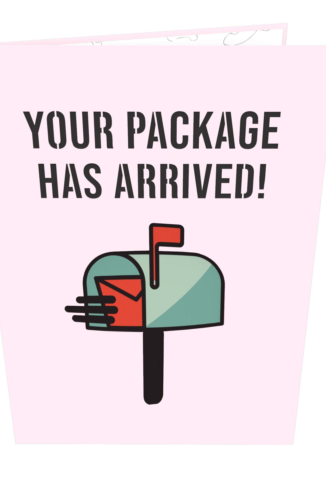 Your Package Has Arrived Extra Naughty Pop Up Greeting Card - UntamedEgo LLC.