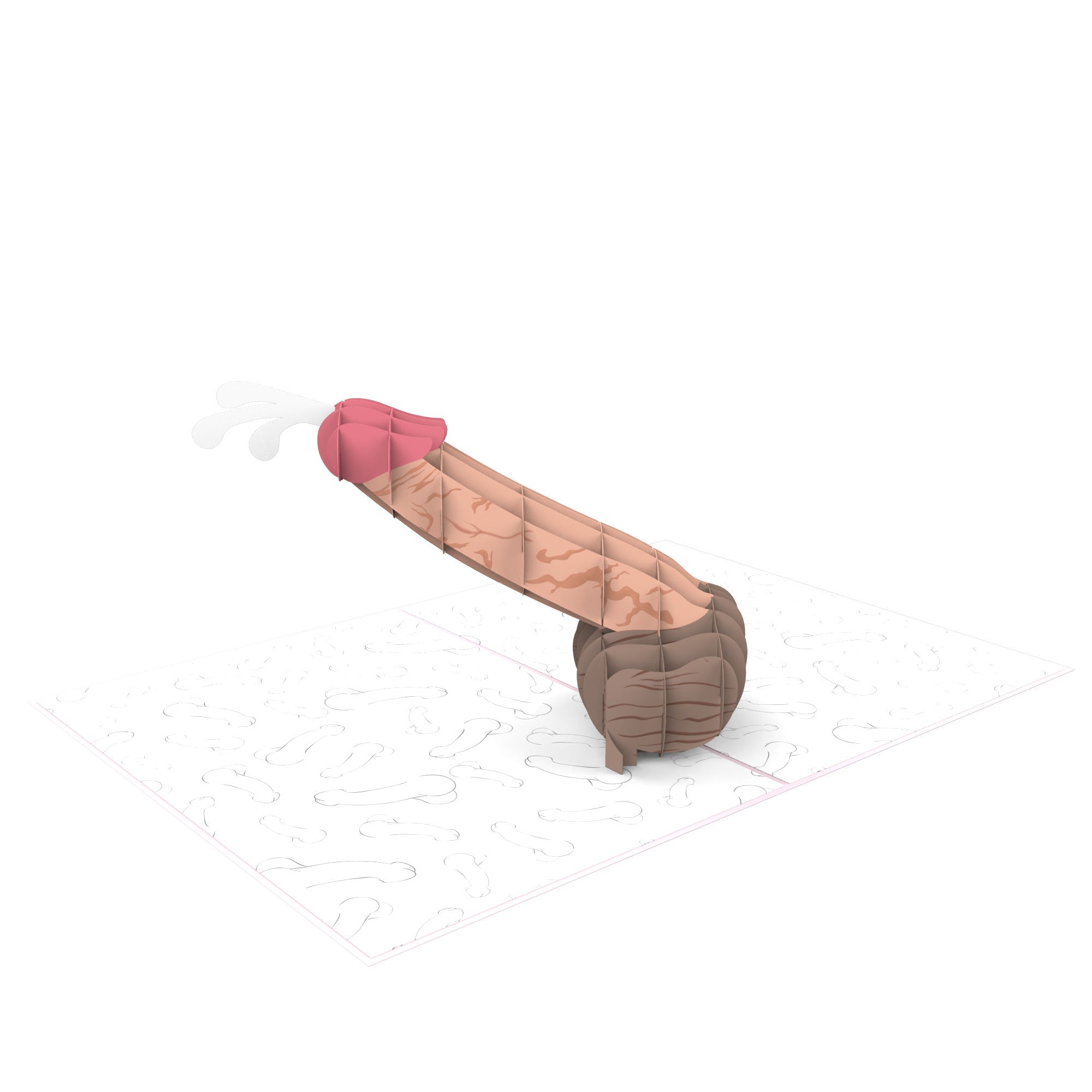 Your Package Has Arrived Extra Naughty Pop Up Greeting Card - UntamedEgo LLC.