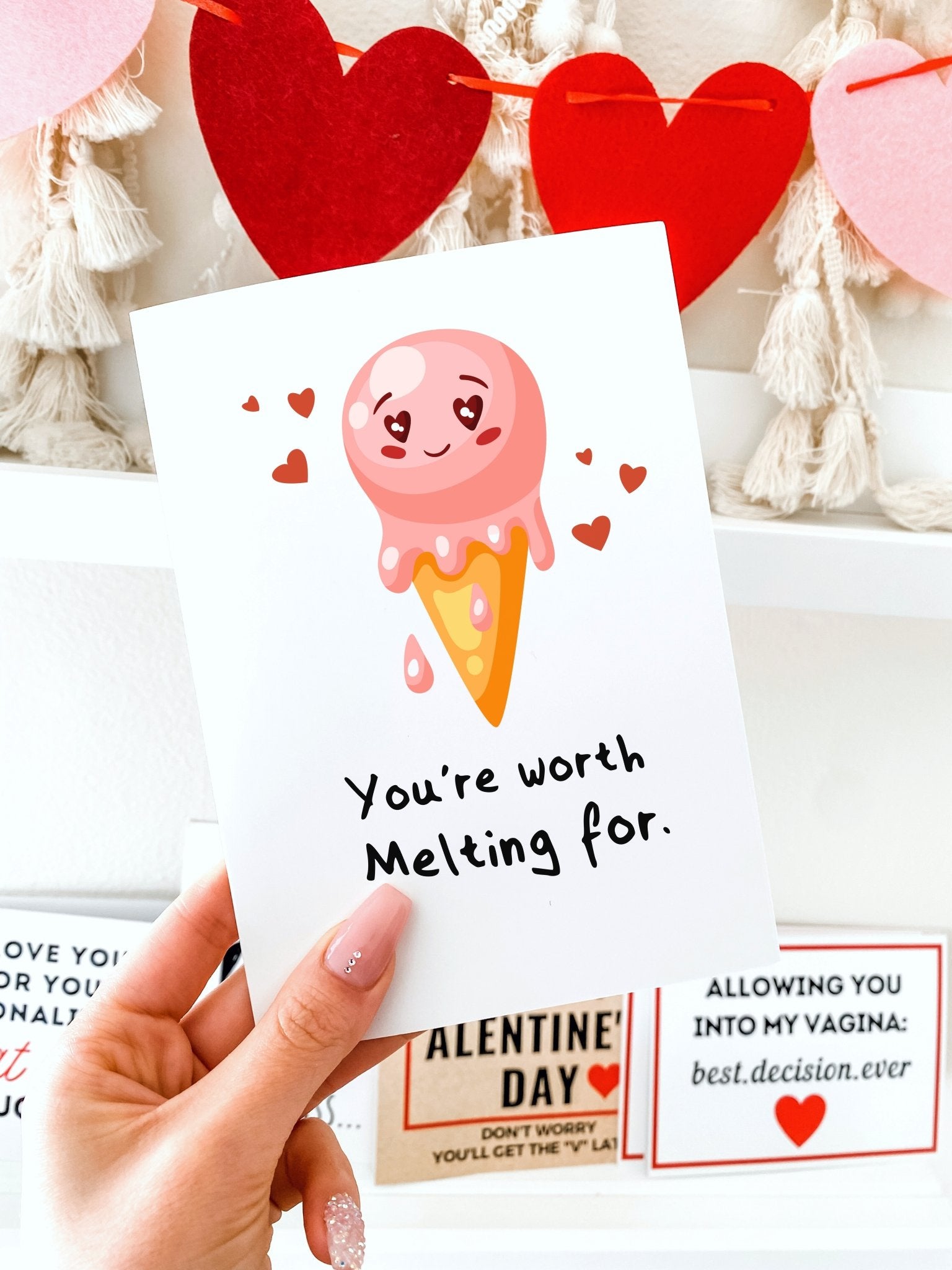 You're Worth Melting For Greeting Card - UntamedEgo LLC.